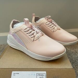 Clove Holographic Pink Waterproof Sneakers, women’s size 9.5